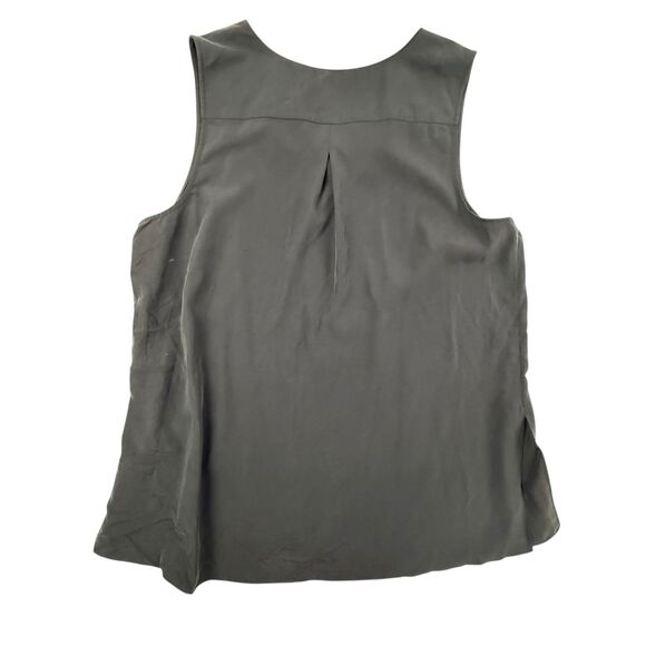 NEW NIC+ZOE Sleeveless V Neck Top Women Size XL Navy Blue Washed Midnight - Picture 3 of 9